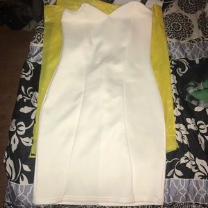 Boohoo Body Con White Mini